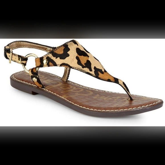 Sam Edelman Shoes - 🍁Sam Edelman GRETA leather cheetah print sandals